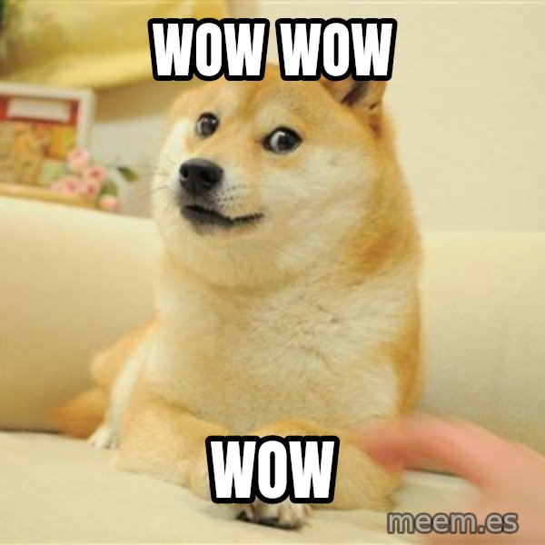 so doge meme: Wow wow / wow