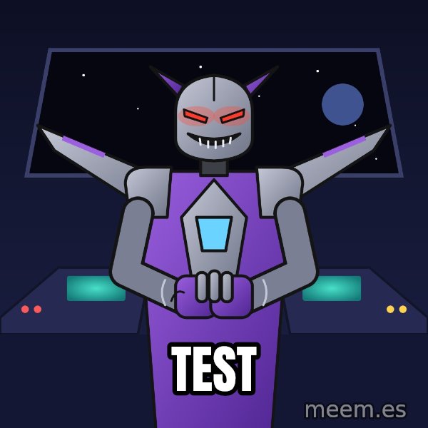 Scheming Jet Bot meme: test