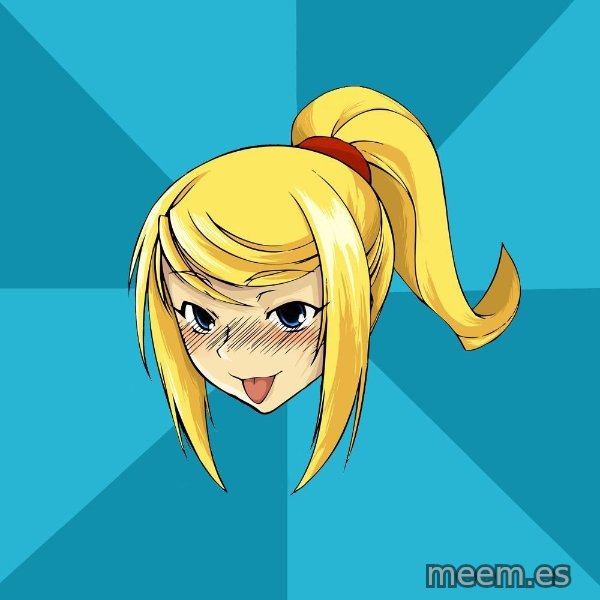 Horney Samus meme template