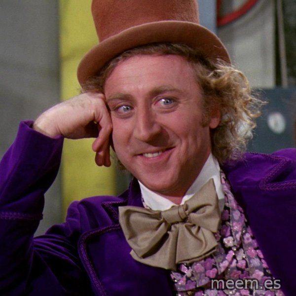 Willy Wonka meme template