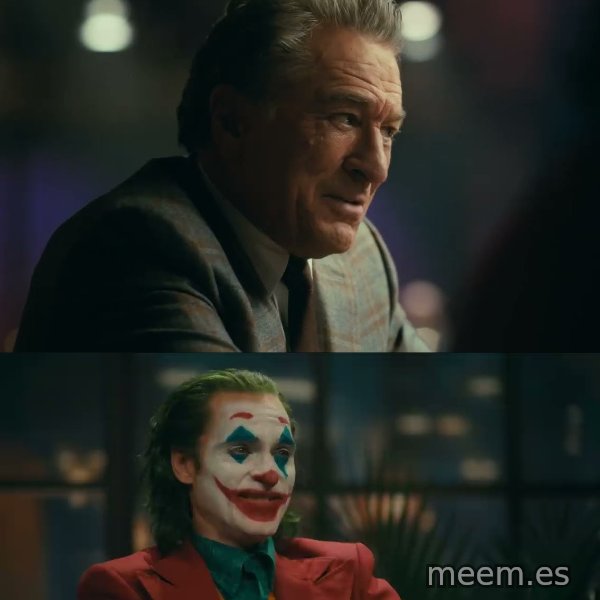 Joker and Murray: Masterpiece meme template