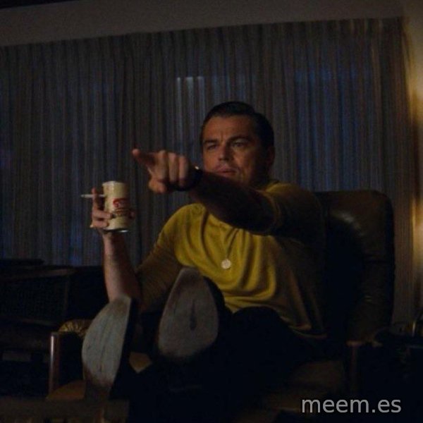 Leonardo DiCaprio Pointing meme template